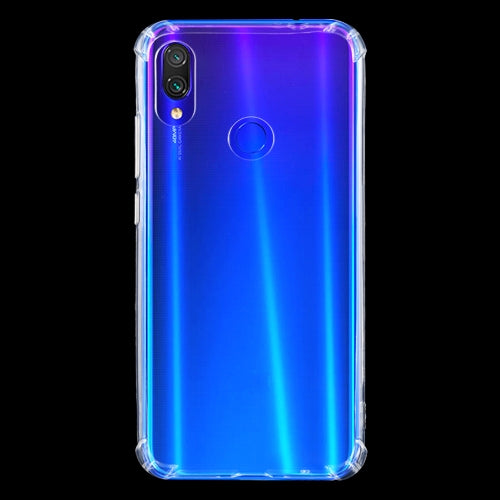 適用於 小米 Redmi Note 7 四角防摔超薄透明TPU保護殼