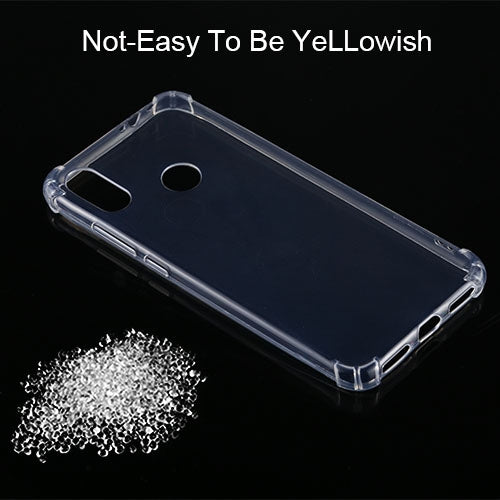 適用於 小米 Redmi Note 7 四角防摔超薄透明TPU保護殼