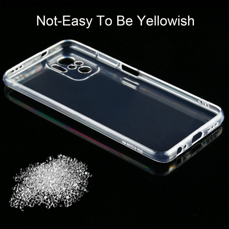 適用於小米 紅米 Note 10 0.75mm超薄透明TPU軟殼