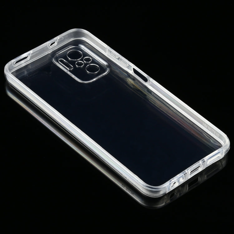 適用於小米 紅米 Note 10 PC+TPU 超薄雙面全包透明手機殼