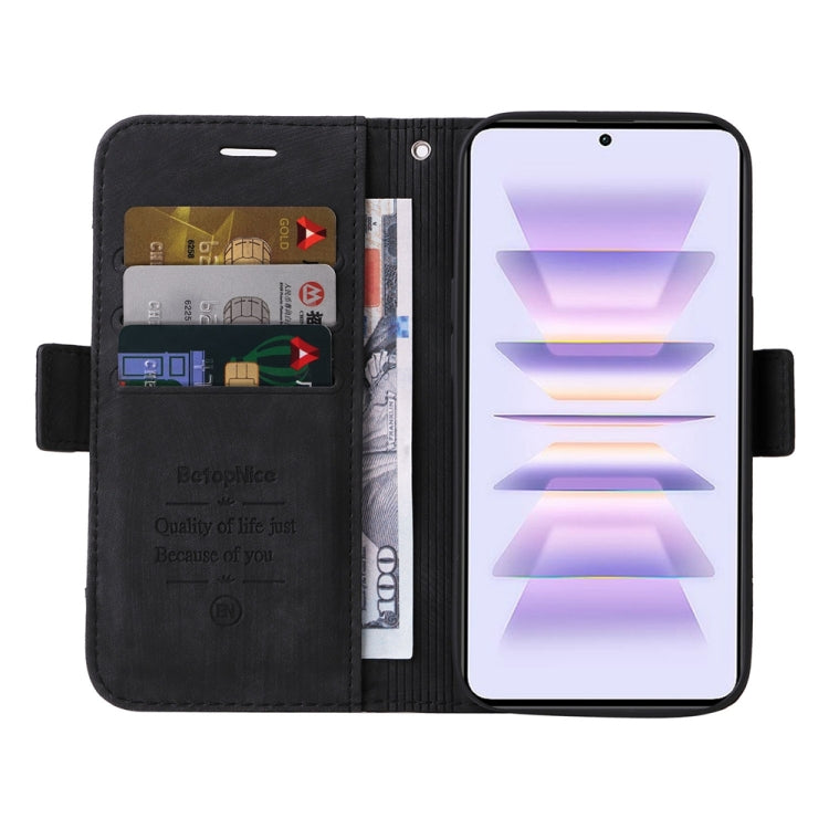 適用於小米 紅米 K60 / K60 Pro / Poco F5 Pro BETOPNICE 001款雙搭扣手機皮套