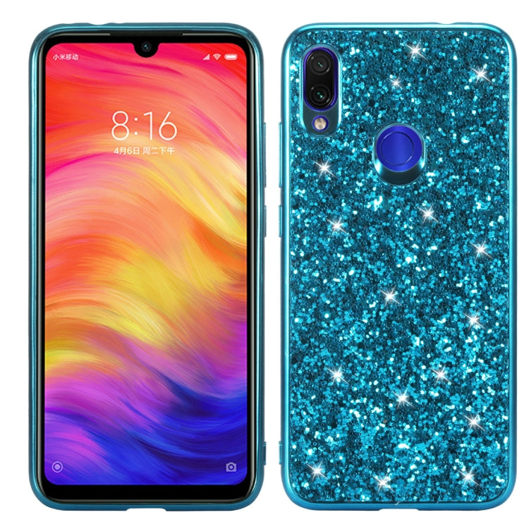 適用於小米 Redmi Note 7 TPU閃粉防摔保護殼