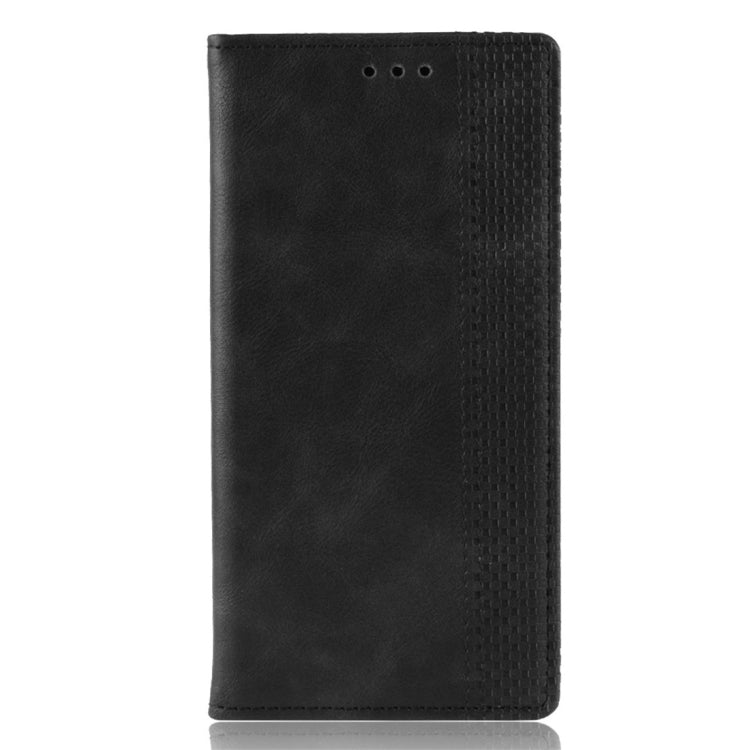 適用於小米 紅米 Note 7 磁扣復古紋左右翻蓋皮套 帶支架&卡槽&錢包