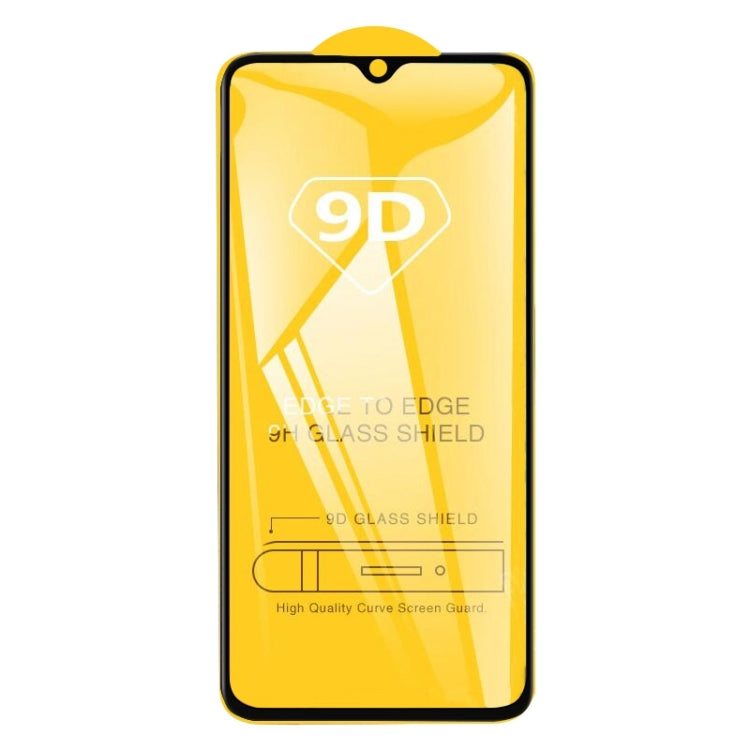 25 PCS 適用於Xiaomi Redmi Note 8 / 8 2021 9D絲印二強 全屏鋼化玻璃膜