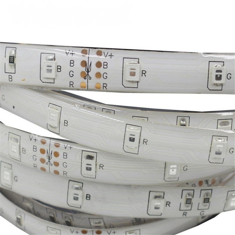 5M 3528SMD RGB IP67 Waterproof LED Light with 24 Keys WiFi Controller, 3A, US Plug