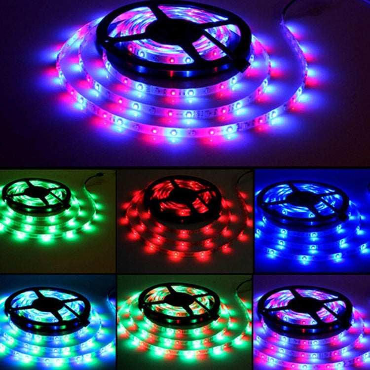 5M 3528SMD RGB IP67 Waterproof LED Light with 24 Keys WiFi Controller, 3A, US Plug