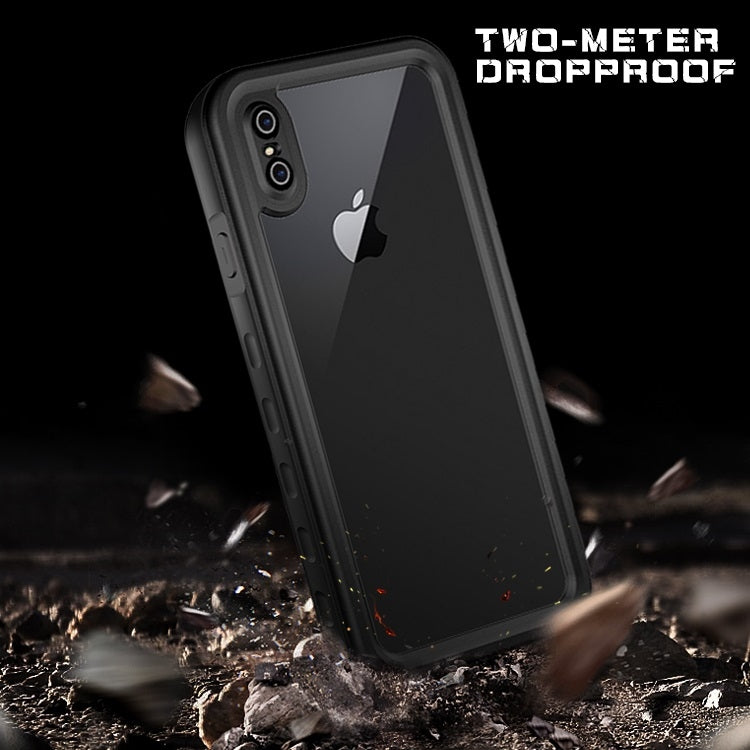 適用於iPhone XS Max PC硅膠2米防摔防水手機殼