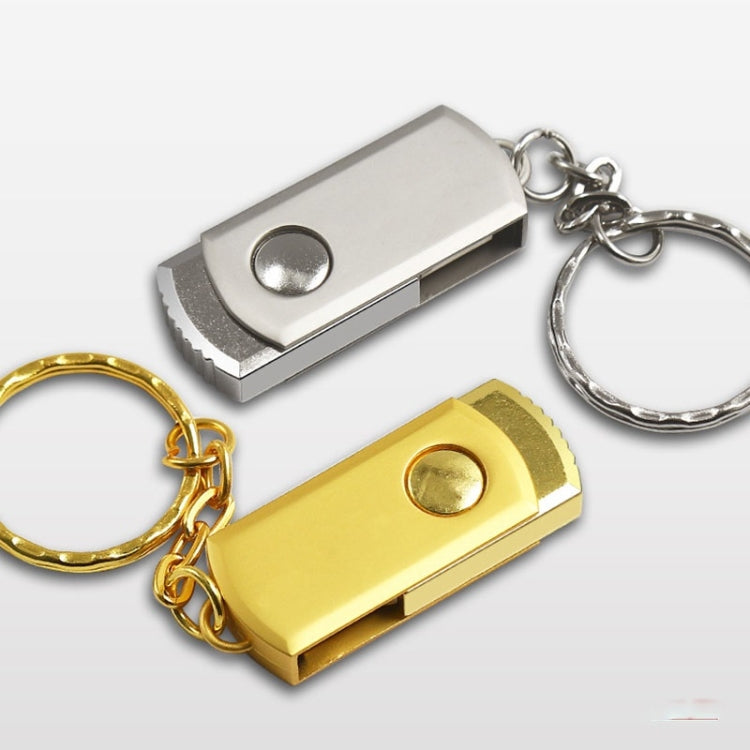 MicroDrive 128GB USB 2.0 創意個性金屬U盤帶鑰匙扣