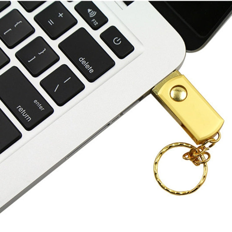 MicroDrive 128GB USB 2.0 創意個性金屬U盤帶鑰匙扣