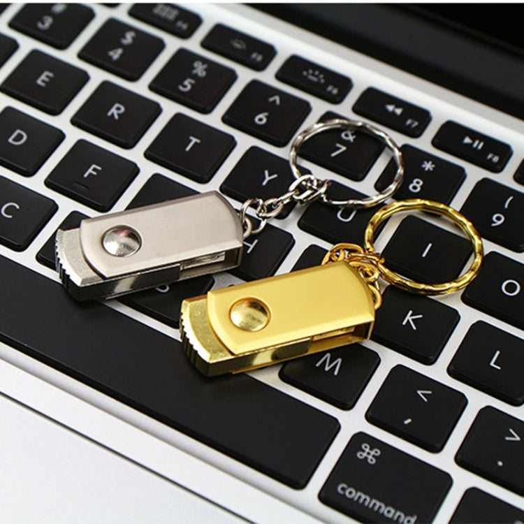 MicroDrive 128GB USB 2.0 創意個性金屬U盤帶鑰匙扣