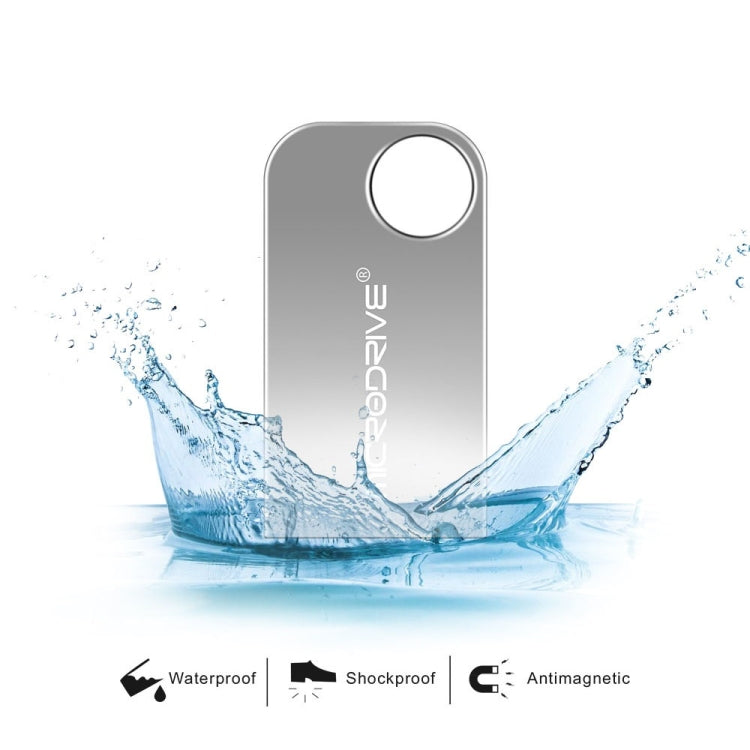 MicroDrive 8GB USB 2.0 迷你半圓金屬U盤