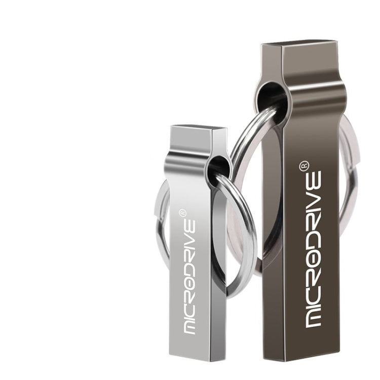 MicroDrive 128GB USB 2.0 金屬鑰匙扣U盤