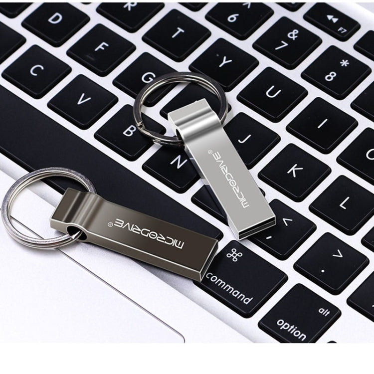 MicroDrive 128GB USB 2.0 金屬鑰匙扣U盤