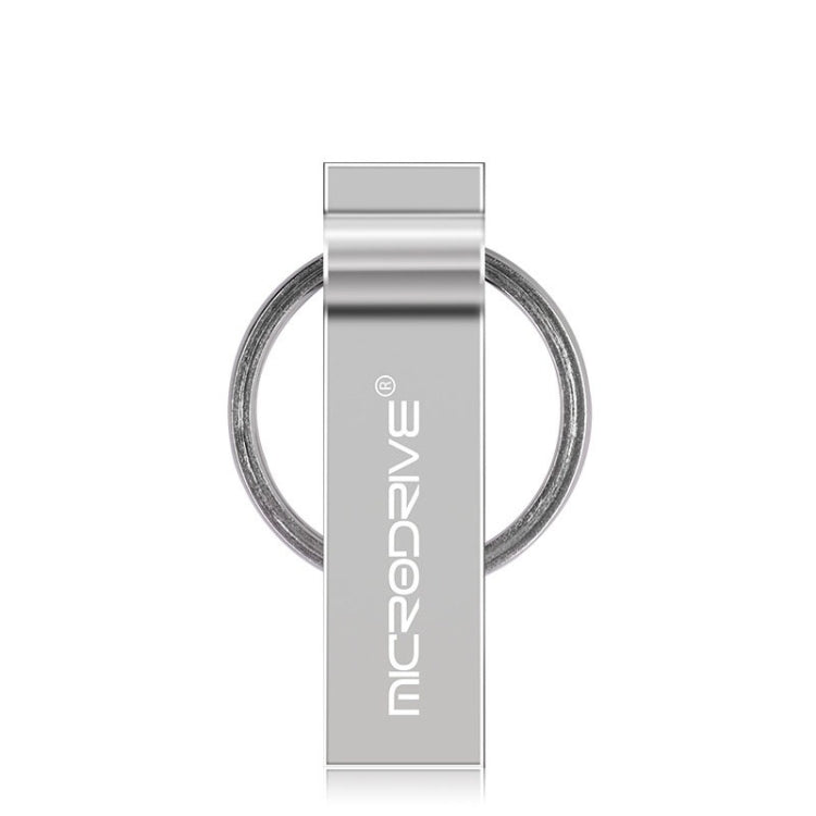 MicroDrive 128GB USB 2.0 金屬鑰匙扣U盤