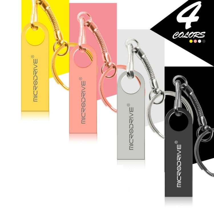 MicroDrive 128GB USB 2.0 金屬防水高速U盤