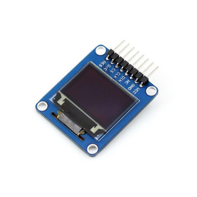 Waveshare 0.95英寸RGB OLED ，SPI接口，彎曲水平針頭10507