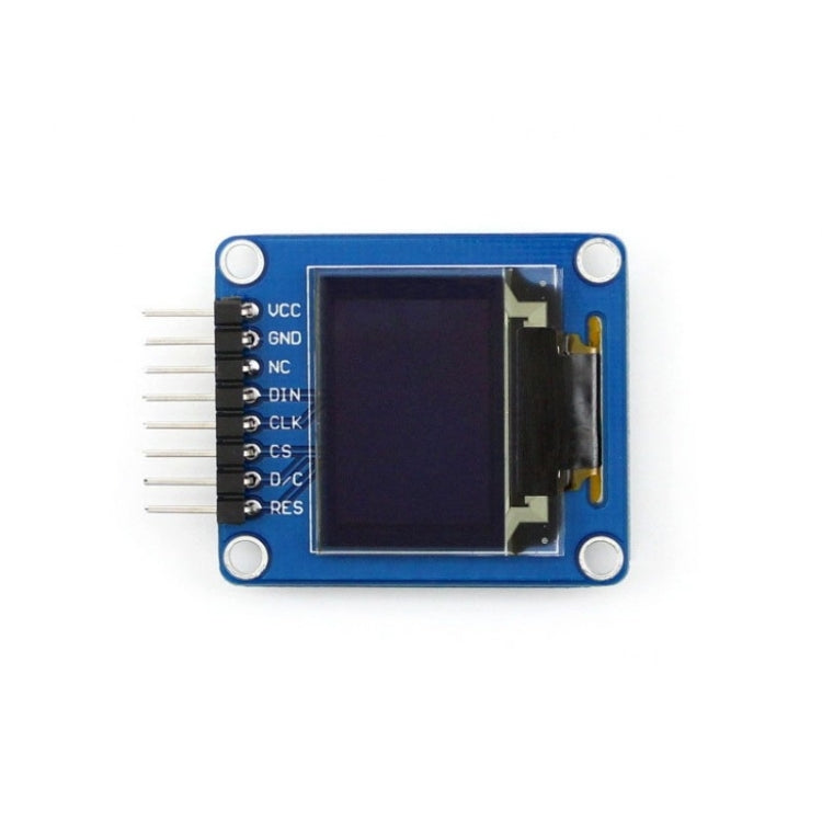 Waveshare 0.95英寸RGB OLED ，SPI接口，彎曲水平針頭10507