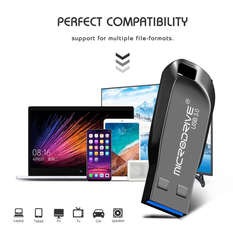 MicroDrive 64GB USB 3.0 時尚高速金屬旋轉U盤