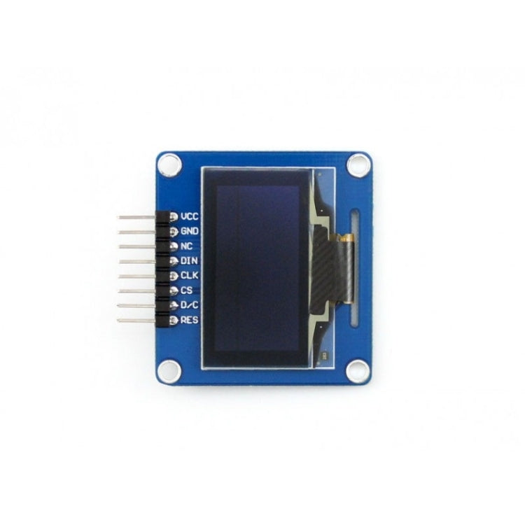 Waveshare 1.3英寸128*64 OLED ，SPI/I2C接口，彎曲橫向針頭10444