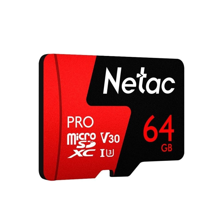Netac朗科 P500 PRO 64GB U3速度級別 行車記錄儀監控攝像機相機內存卡TF卡