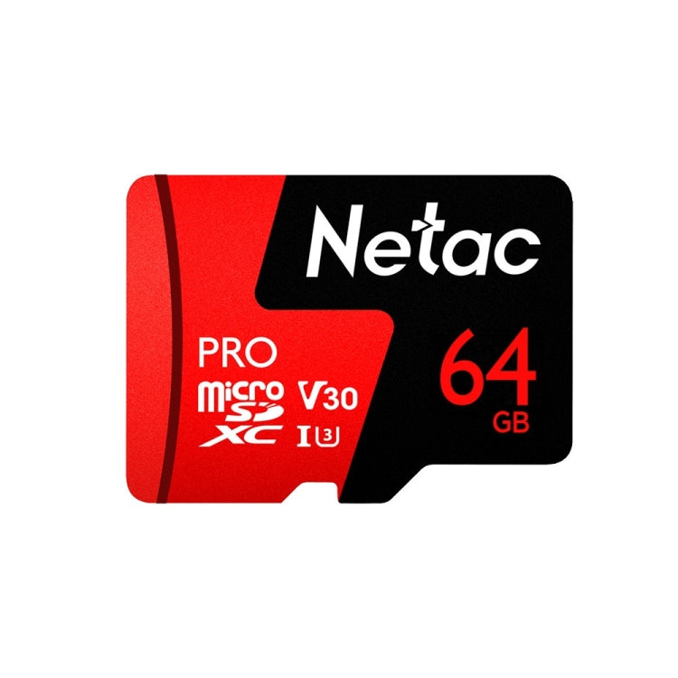 Netac朗科 P500 PRO 64GB U3速度級別 行車記錄儀監控攝像機相機內存卡TF卡