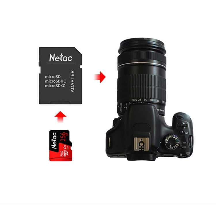 Netac朗科 P500 PRO 256GB U3速度級別 行車記錄儀監控攝像機相機內存卡TF卡