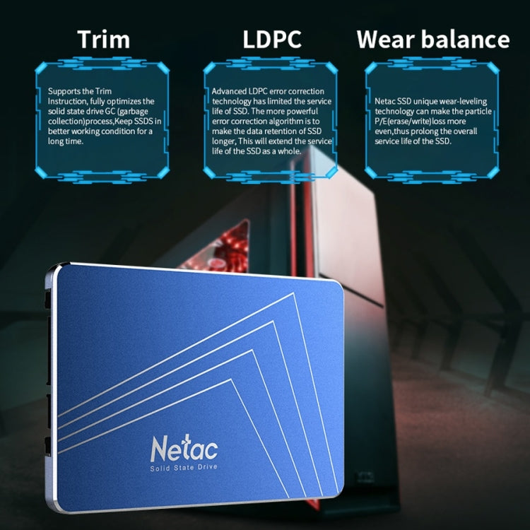 Netac朗科 N600S 1TB SATA 6Gb/s固態硬盤
