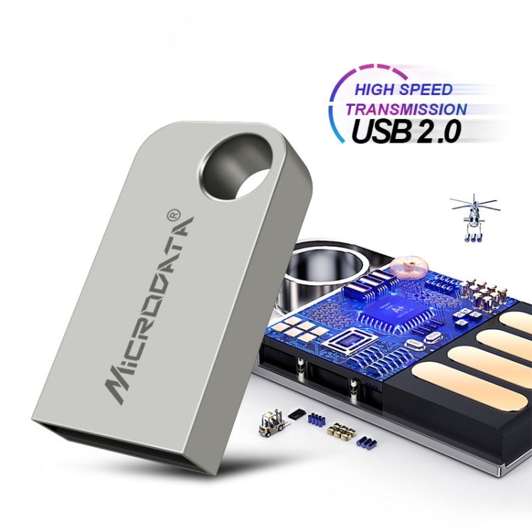 Microdata 64GB USB 2.0 迷你金屬U盤