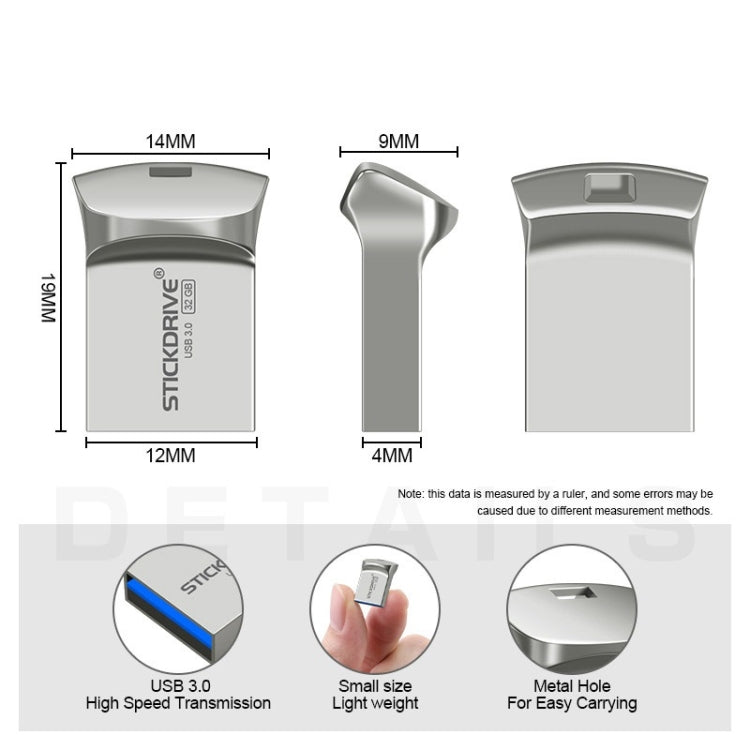 STICKDRIVE 64GB USB 3.0高速創意金屬U盤