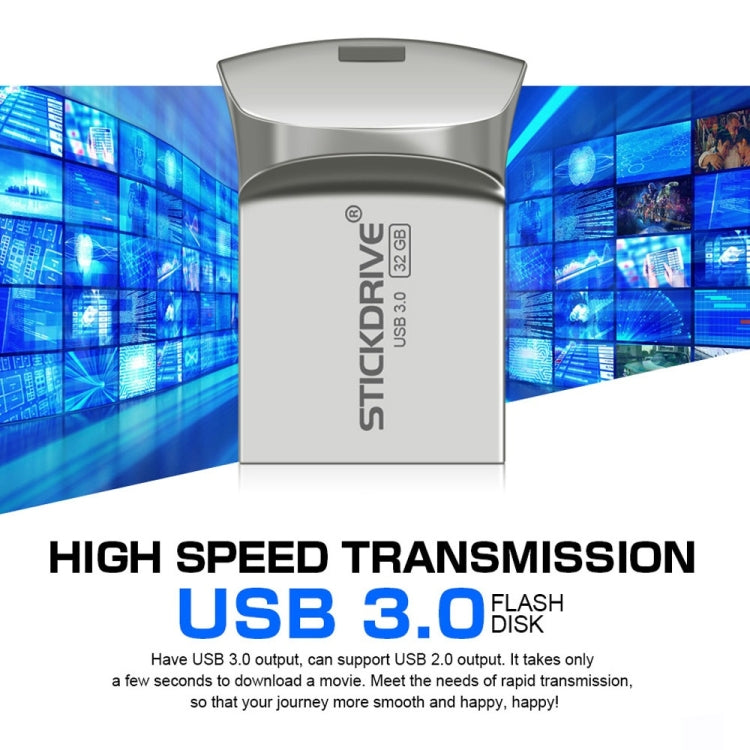 STICKDRIVE 128GB USB 3.0高速創意金屬U盤