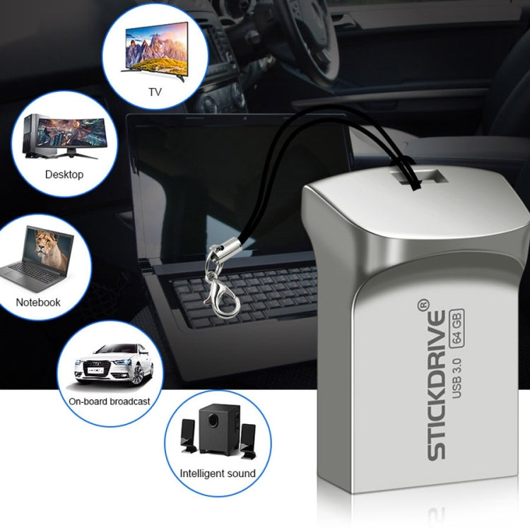 STICKDRIVE 128GB USB 3.0高速創意金屬U盤