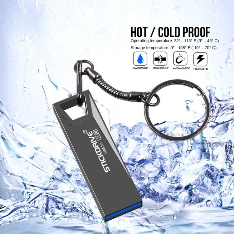 STICKDRIVE 128GB USB3.0高速迷你金屬U盤 , 128GB