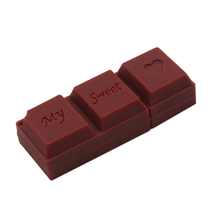 MicroDrive 128GB USB2.0創意單排巧克力U盤