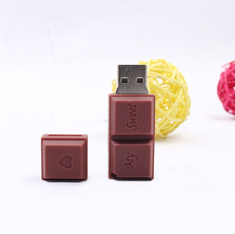 MicroDrive 128GB USB2.0創意單排巧克力U盤