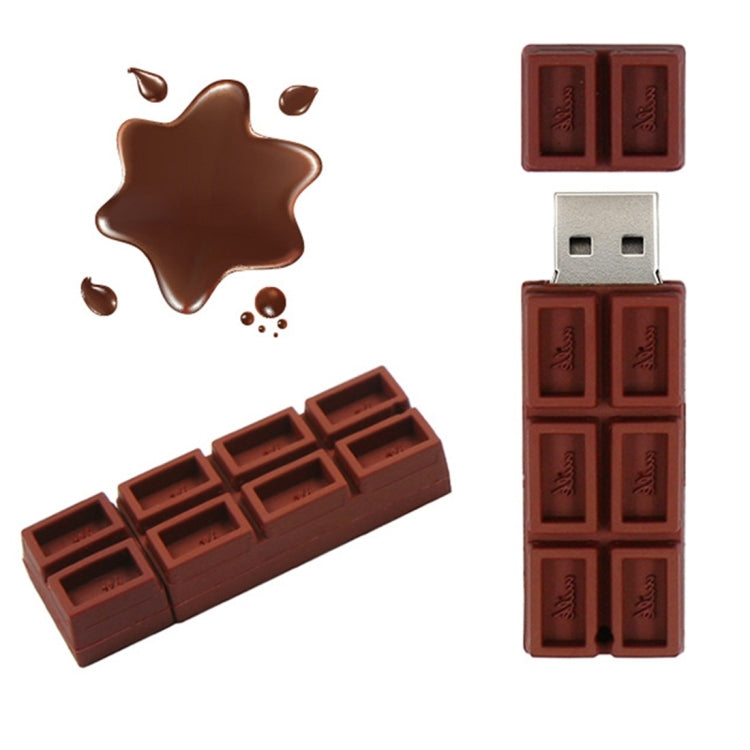 MicroDrive 128GB USB2.0創意雙排巧克力U盤