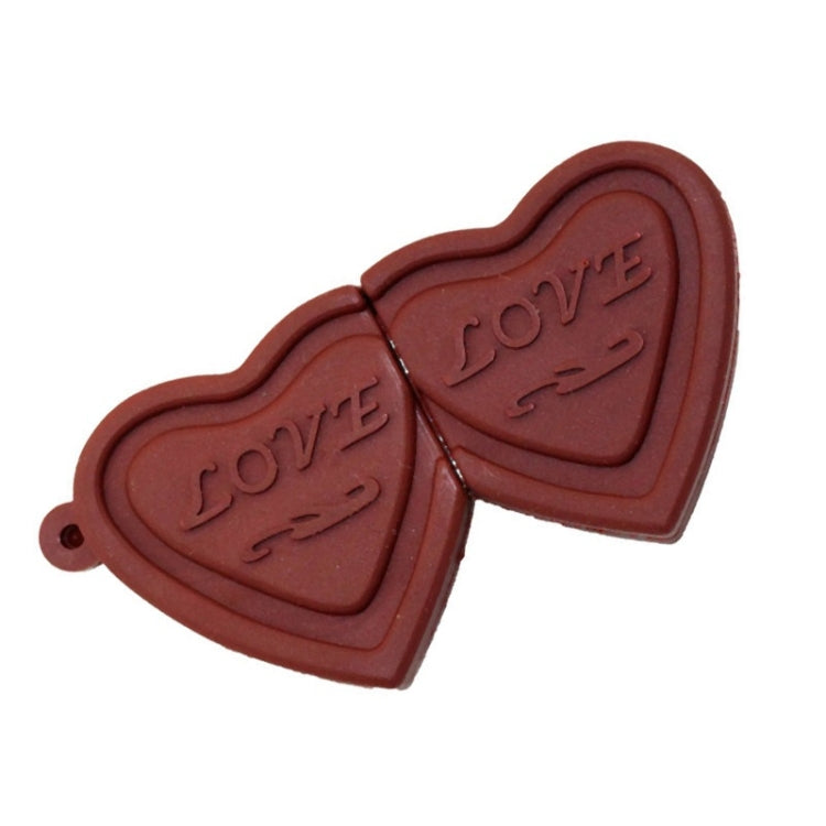 MicroDrive 128GB USB2.0創意愛心巧克力U盤