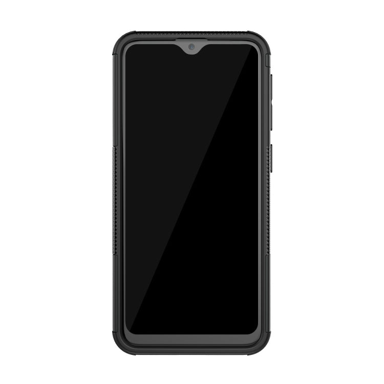 適用於三星蓋樂世 A20E 輪胎紋TPU+PC炫紋手機殼 帶支架