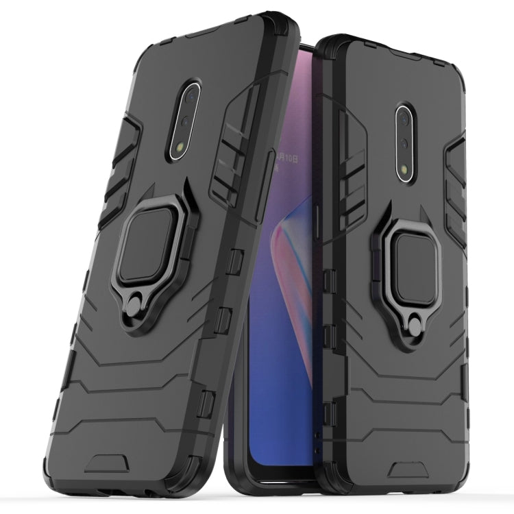 適用於OPPO K3 指環鋼鐵俠PC + TPU防震保護套
