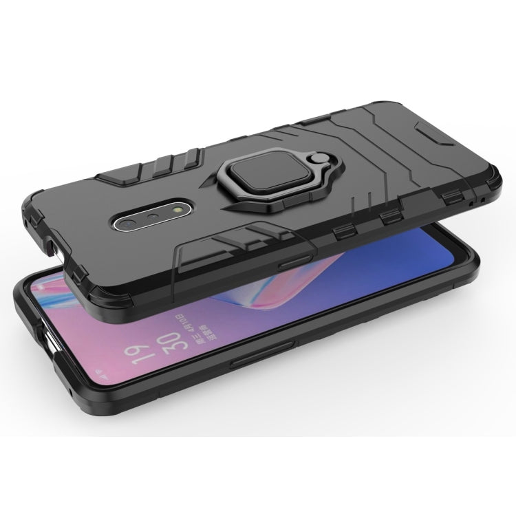 適用於OPPO K3 指環鋼鐵俠PC + TPU防震保護套