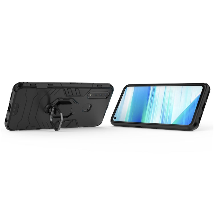 適用於VIVO Z5X 指環鋼鐵俠PC + TPU防震保護套
