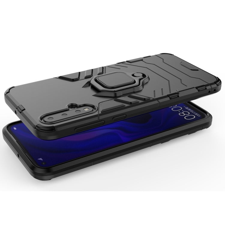 適用於華為NOVA5 指環鋼鐵俠PC +TPU防震保護套