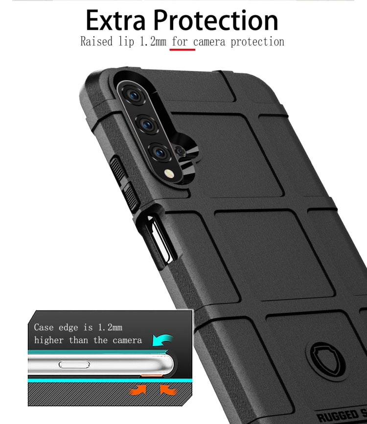 適用於華為榮耀20 防震防摔護盾系列全包硅膠手機殼