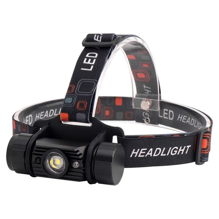 LED Induction Headlight USB Charging Outdoor Waterproof Strong Light Fishing Aluminum Flashlight Headlight