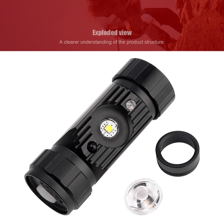 LED Induction Headlight USB Charging Outdoor Waterproof Strong Light Fishing Aluminum Flashlight Headlight