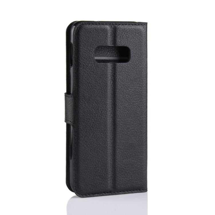 適用於Galaxy S10e荔枝紋理水平翻蓋皮套