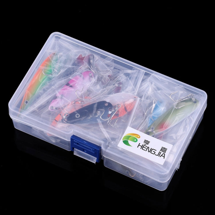 亨嘉 SPB30 30個裝路亞亮片套裝 金屬亮片假餌淡海水鱸魚餌，長度：2.5-4cm，盒裝, Boxed