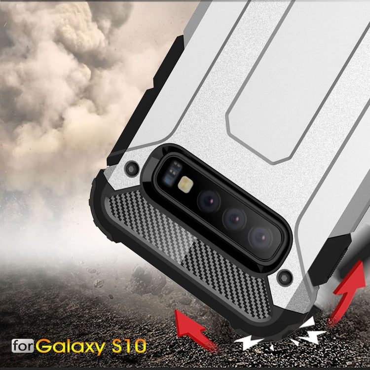適用於三星 蓋樂世 S10 金剛鐵甲TPU+PC組合殼