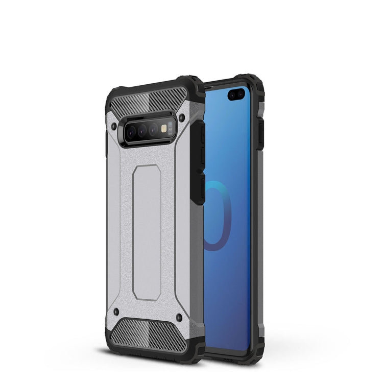 適用於三星 蓋樂世 S10+ 金剛鐵甲TPU+PC組合殼