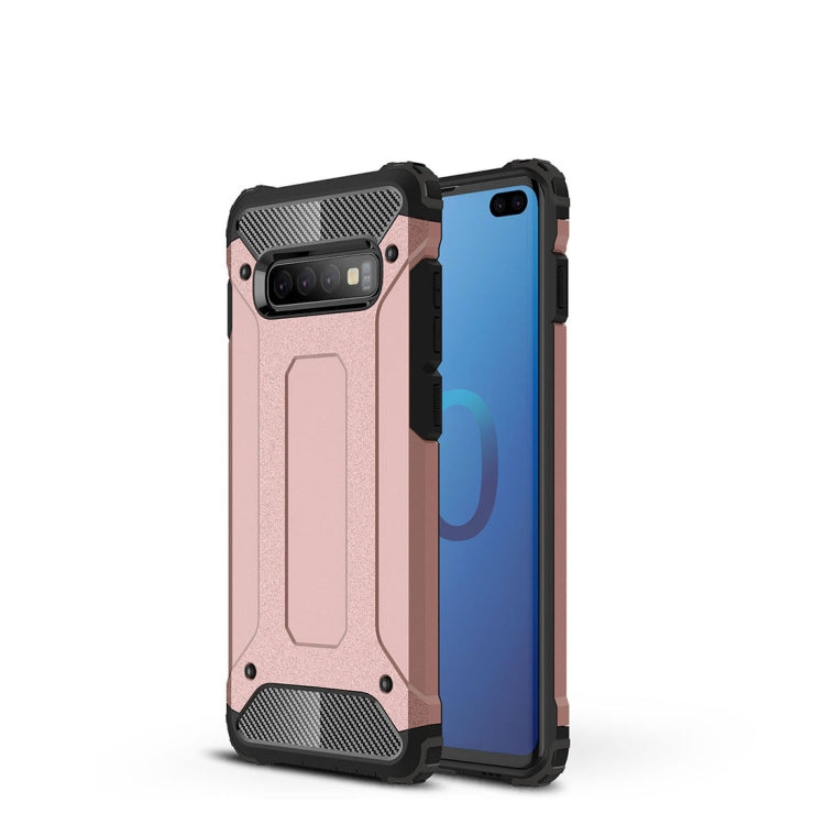 適用於三星 蓋樂世 S10+ 金剛鐵甲TPU+PC組合殼