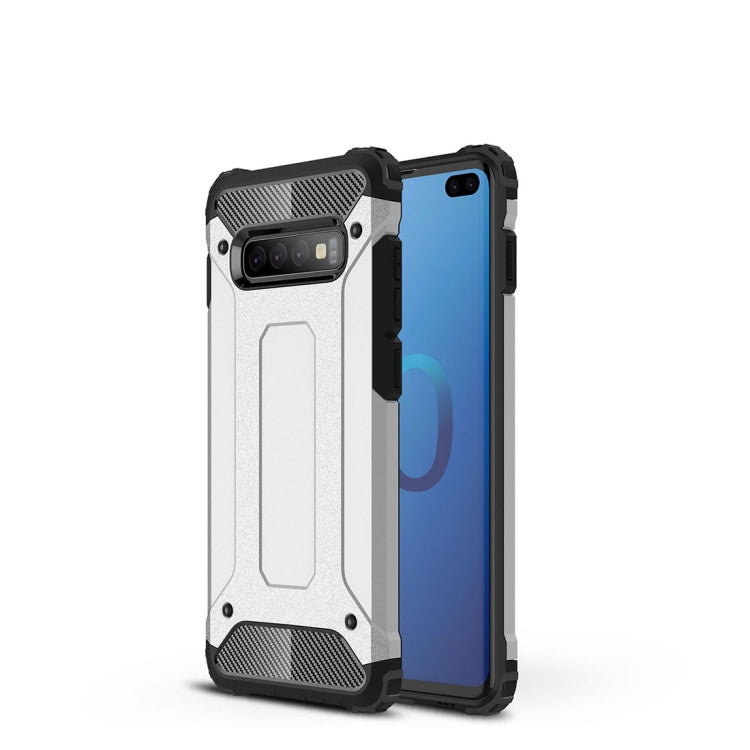 適用於三星 蓋樂世 S10+ 金剛鐵甲TPU+PC組合殼